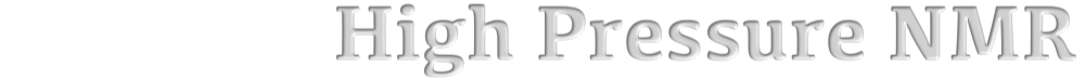 High Pressure NMR